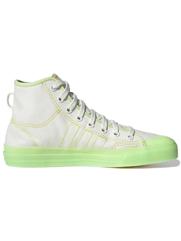 Кроссовки оригиналы nizza hi rf Adidas — изображение 2 из 4, кремовый