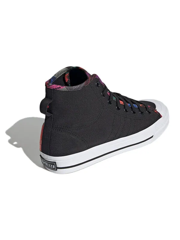 Кроссовки оригиналы nizza hi rf Adidas — изображение 4 из 4, черный/оранжевый