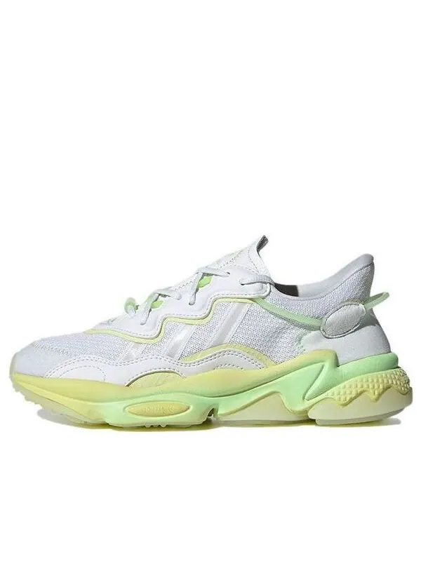 Кроссовки ozweego Adidas — изображение 1 из 4, белый/желтый