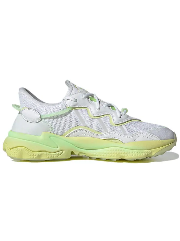Кроссовки ozweego Adidas — изображение 2 из 4, белый/желтый