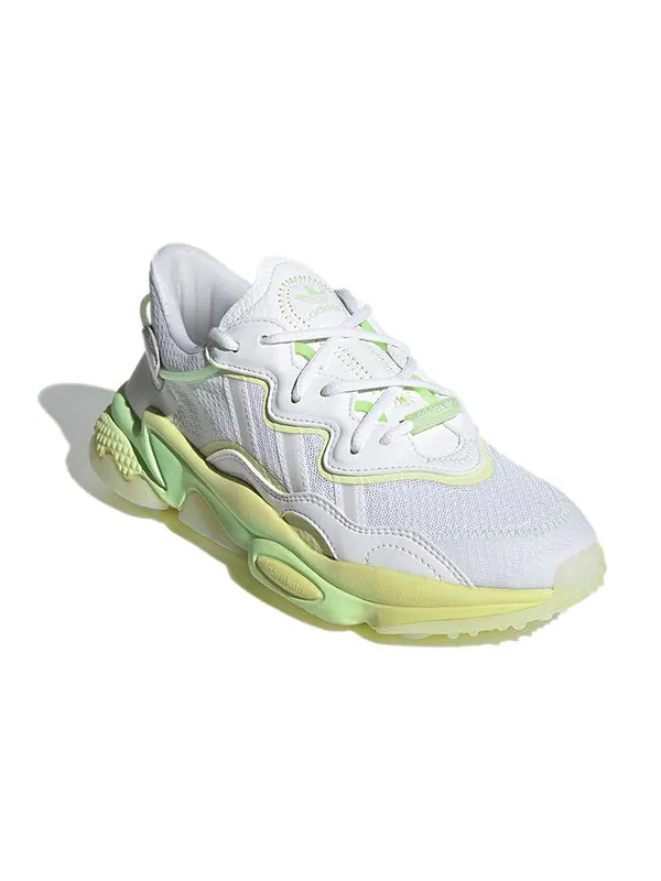 Кроссовки ozweego Adidas — изображение 3 из 4, белый/желтый