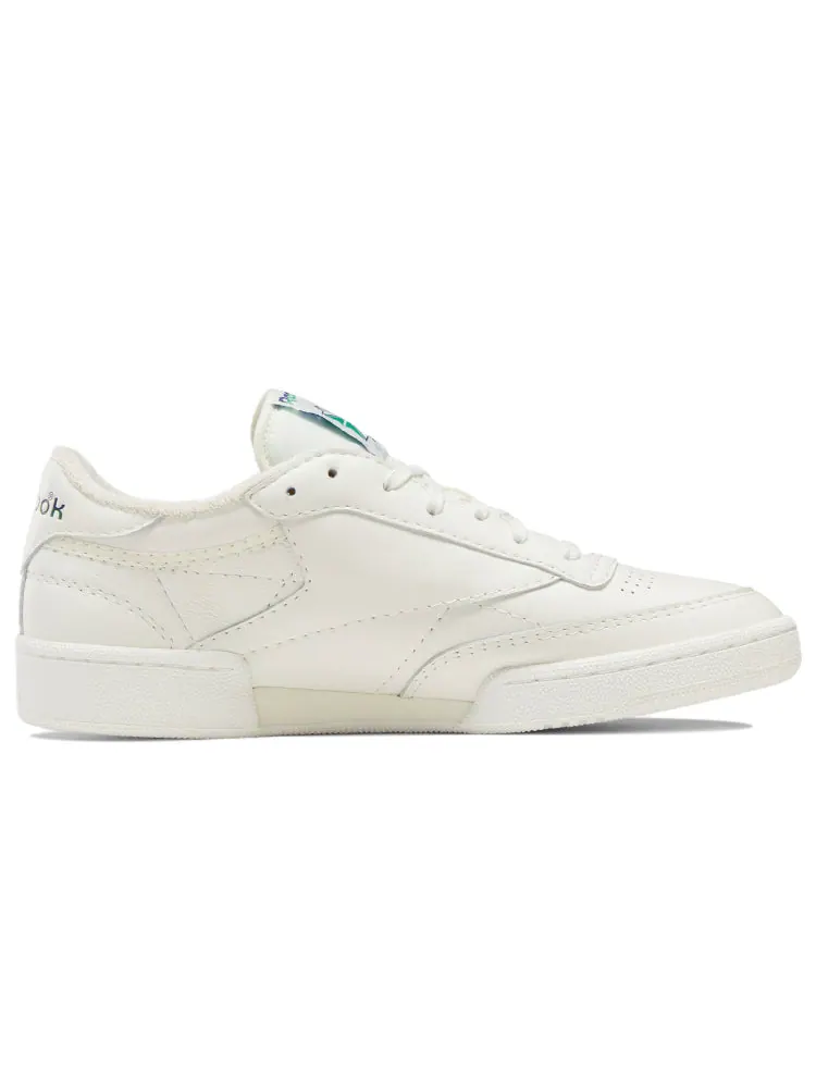 Кеды Reebok Club C 85 Vintage 'Split Logo - Cobalt Green' — изображение 2 из 5, белый