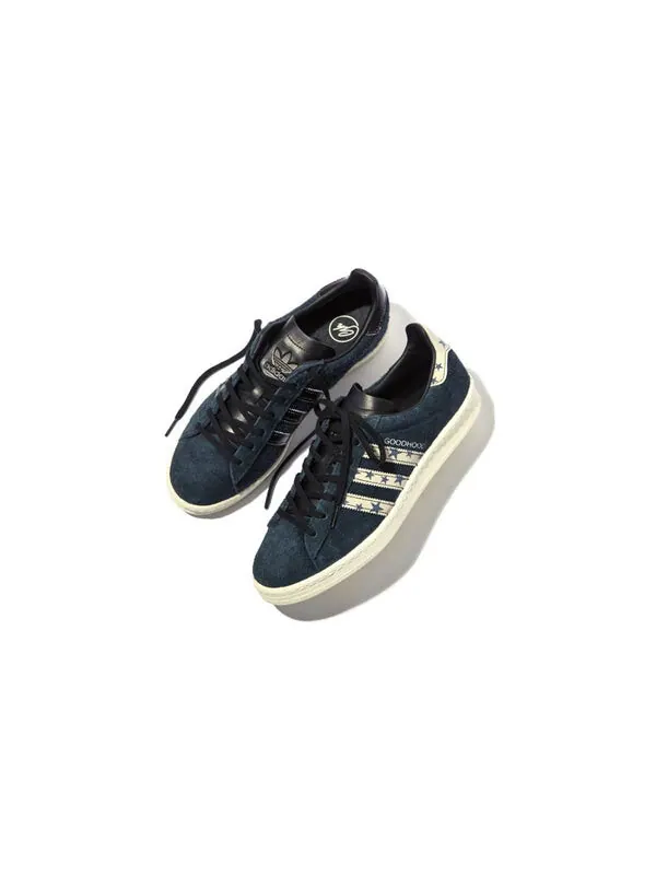 Кроссовки x goodhood campus 80-х Adidas — изображение 4 из 4, черный/белый