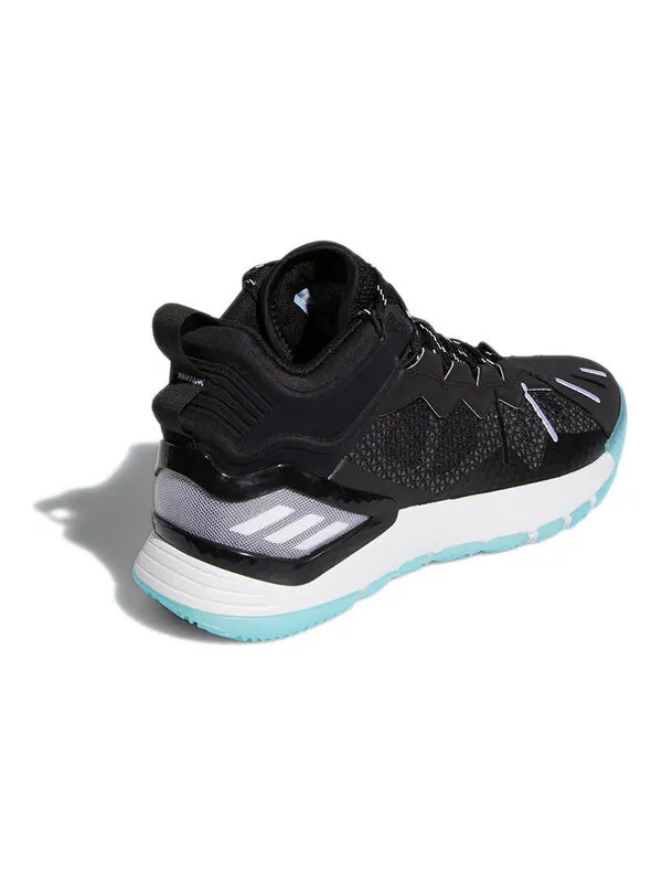Кроссовки d rose son of chi 'godspeed - black pulse aqua' Adidas — изображение 4 из 4, черный/белый