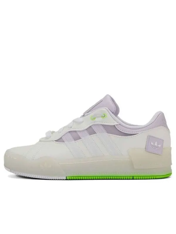 Кроссовки оригиналы рей галле Adidas — изображение 1 из 4, белый/фиолетовый