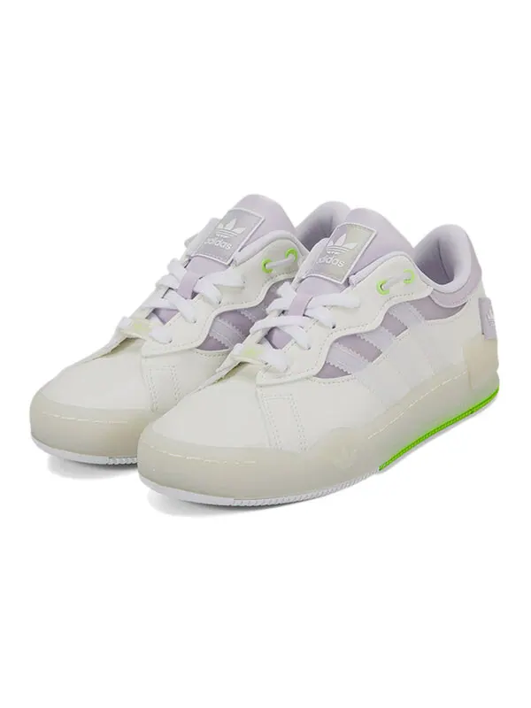 Кроссовки оригиналы рей галле Adidas — изображение 2 из 4, белый/фиолетовый