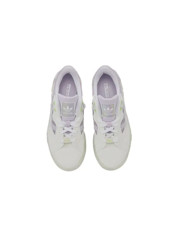 Кроссовки оригиналы рей галле Adidas — изображение 3 из 4, белый/фиолетовый