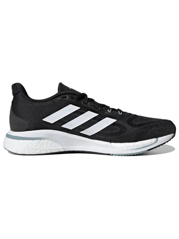 Кроссовки supernova+ 'black white' Adidas — изображение 2 из 4, черный