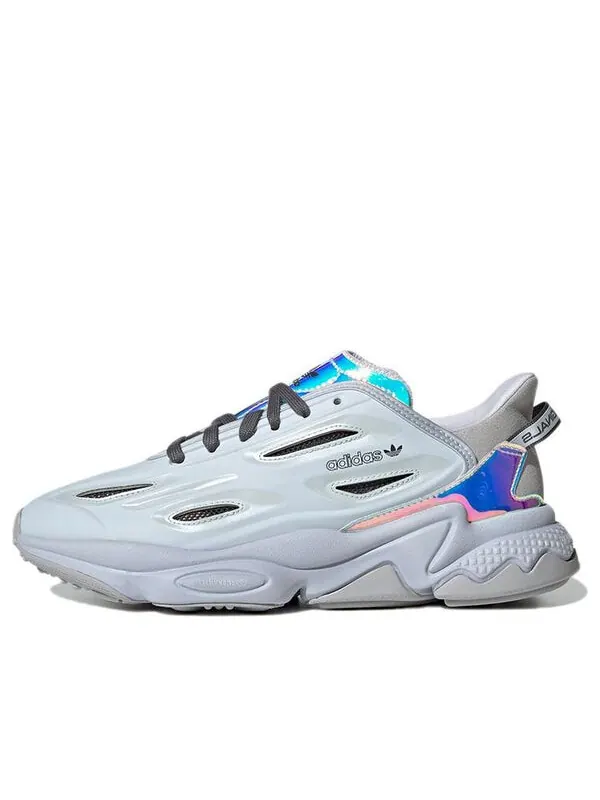 Кроссовки оригиналы ozweego celox Adidas — изображение 1 из 4, серый/синий
