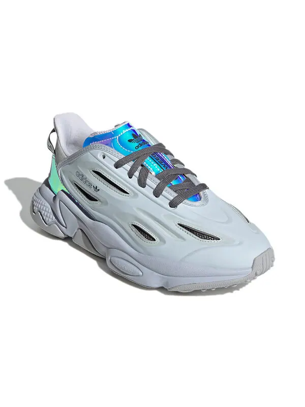 Кроссовки оригиналы ozweego celox Adidas — изображение 3 из 4, серый/синий