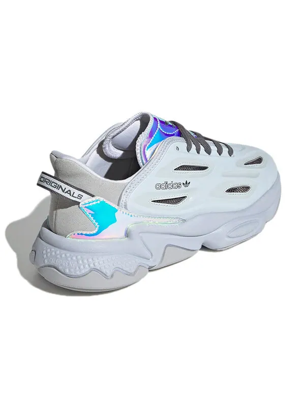Кроссовки оригиналы ozweego celox Adidas — изображение 4 из 4, серый/синий