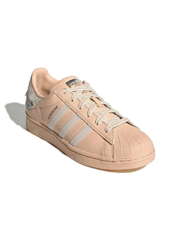 Кроссовки оригинальные суперзвезды обувь Adidas — изображение 3 из 4, розовый