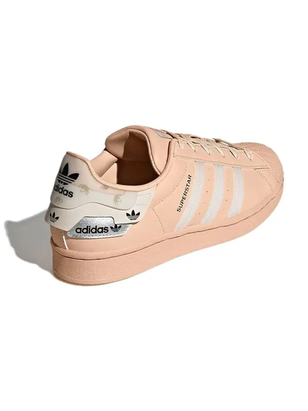 Кроссовки оригинальные суперзвезды обувь Adidas — изображение 4 из 4, розовый