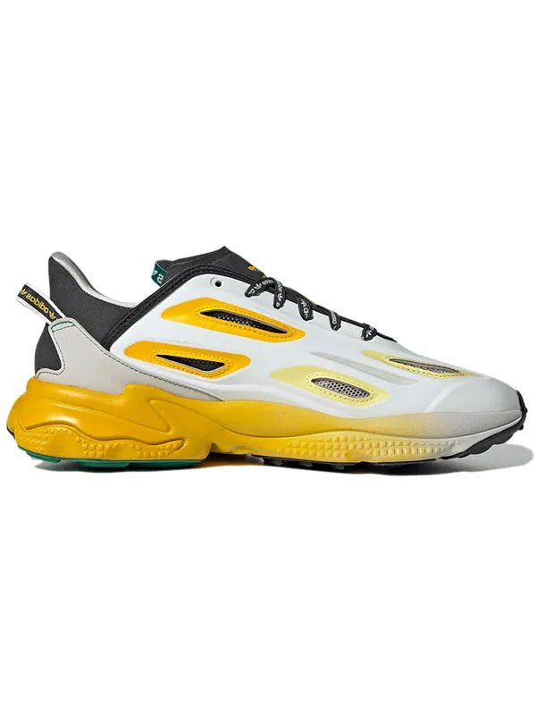 Кроссовки оригиналы ozweego celox Adidas — изображение 2 из 4, белый/желтый