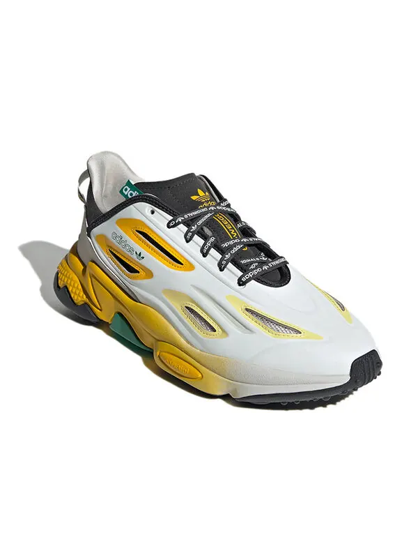Кроссовки оригиналы ozweego celox Adidas — изображение 3 из 4, белый/желтый