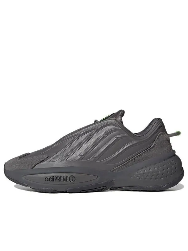 Кроссовки ознова обувь Adidas — изображение 1 из 4, серый/черный/зеленый
