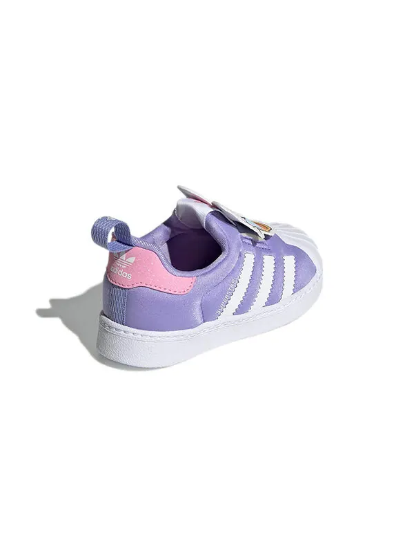 Кроссовки disney x superstar 360 i Adidas — изображение 4 из 4, фиолетовый