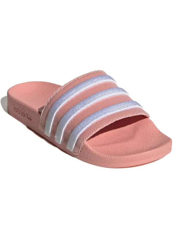 Тапочки adilette слайд Adidas — изображение 4 из 4, белый