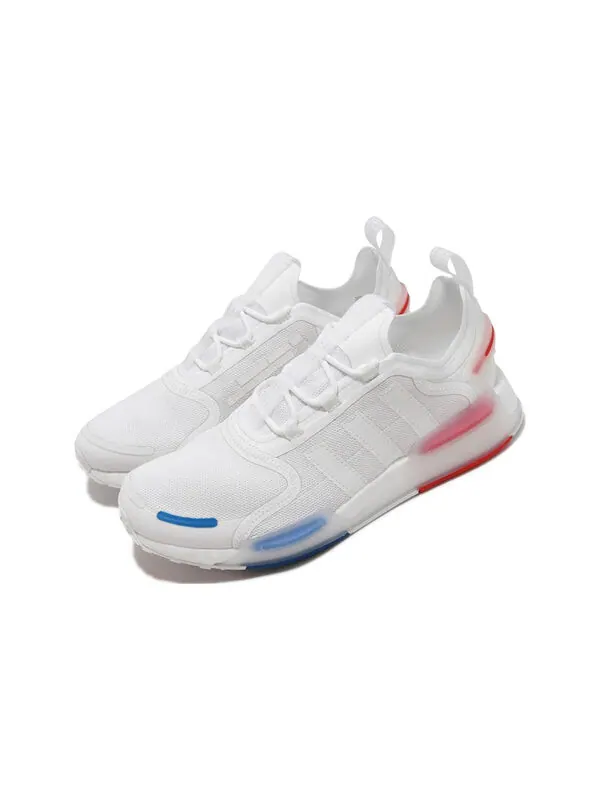 Кроссовки nmd_v3 Adidas — изображение 3 из 4, белый/розовый/синий