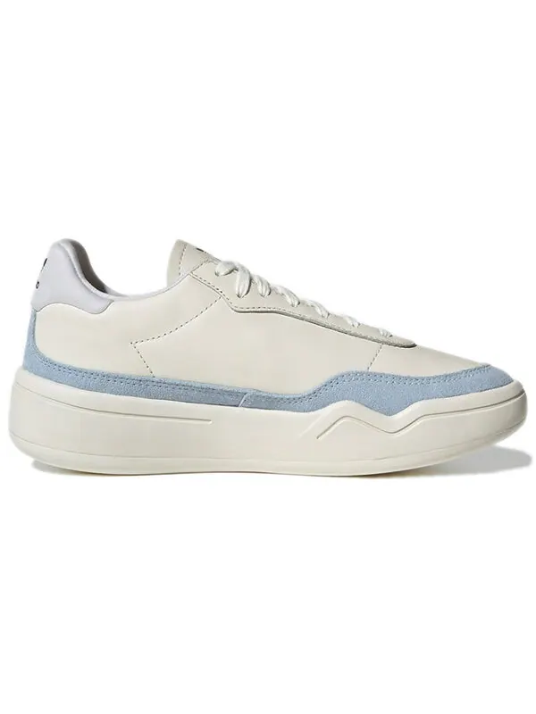Кроссовки her court 'off white tech emerald' Adidas — изображение 2 из 4, белый/синий/белый