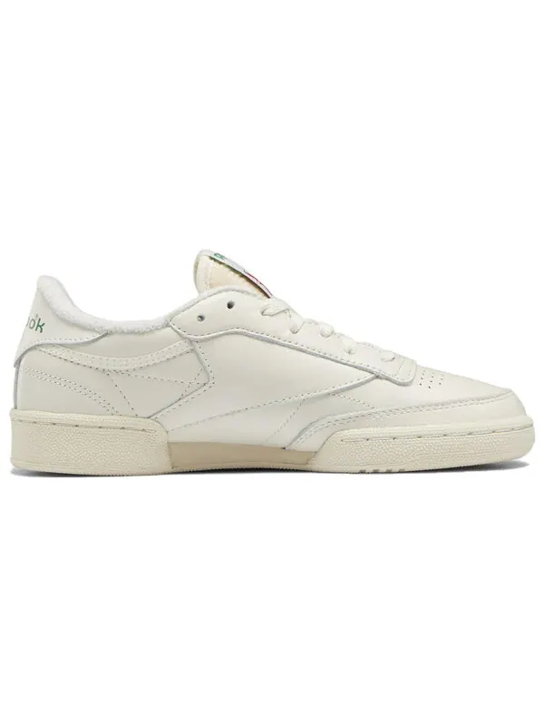 Кроссовки club c 85 'chalk glen green' Reebok — изображение 2 из 4, бежевый