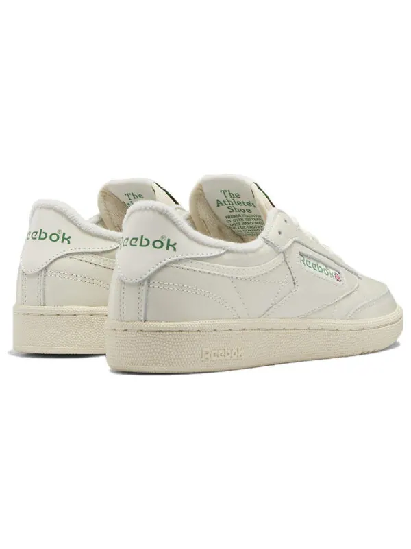 Кроссовки club c 85 'chalk glen green' Reebok — изображение 4 из 4, бежевый