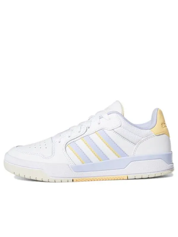 Кроссовки (WMNS) adidas Neo Entrap 'White Yellow Purple' — изображение 1 из 4, белый/желтый/фиолетовый