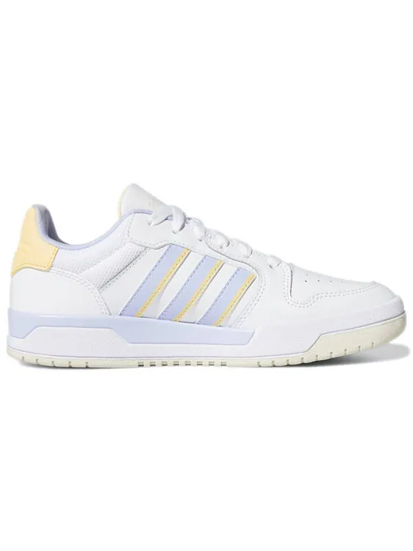 Кроссовки (WMNS) adidas Neo Entrap 'White Yellow Purple' — изображение 2 из 4, белый/желтый/фиолетовый