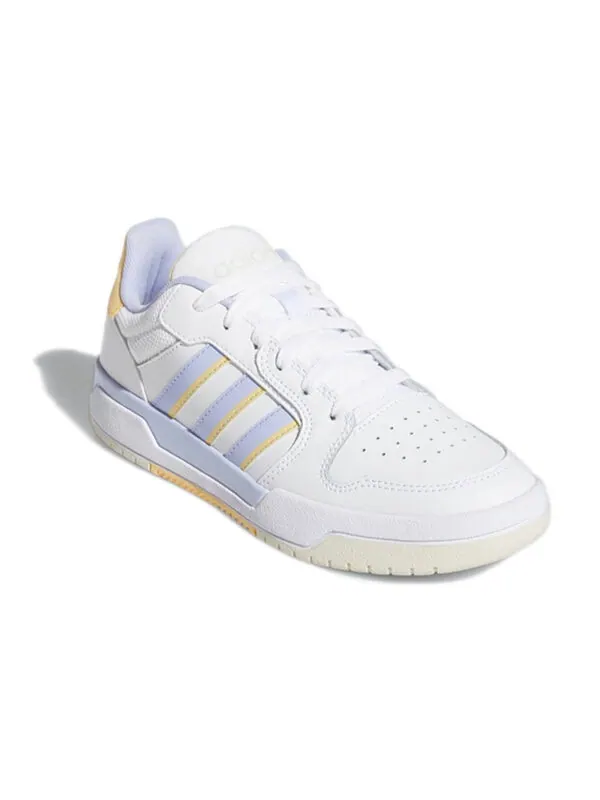 Кроссовки (WMNS) adidas Neo Entrap 'White Yellow Purple' — изображение 3 из 4, белый/желтый/фиолетовый