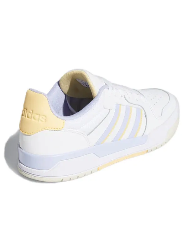 Кроссовки (WMNS) adidas Neo Entrap 'White Yellow Purple' — изображение 4 из 4, белый/желтый/фиолетовый