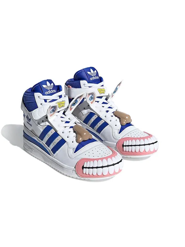 Кроссовки kerwin frost x forum высокие Adidas — изображение 3 из 4, белый/синий