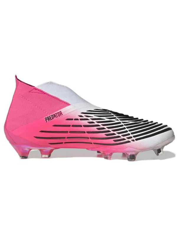 Кроссовки Predator Edge LZ FG Adidas — изображение 2 из 4, белый/черный/розовый