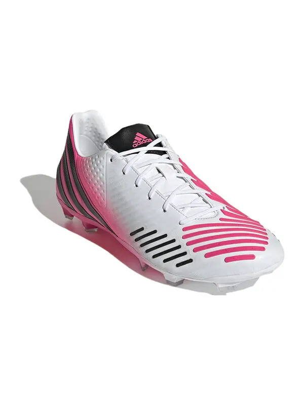 Кроссовки Predator LZ FG Adidas — изображение 3 из 4, белый/черный/розовый