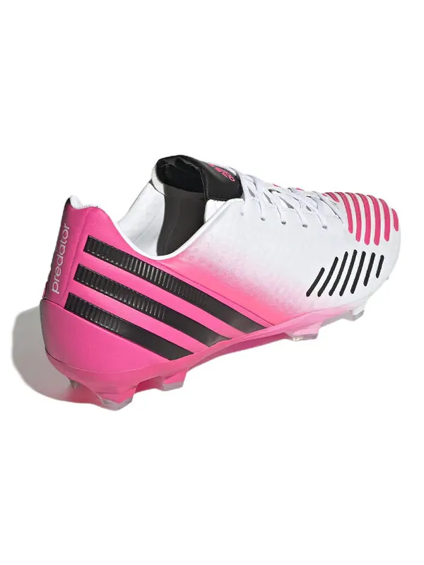Кроссовки Predator LZ FG Adidas — изображение 4 из 4, белый/черный/розовый