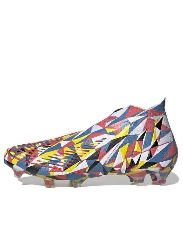 Кроссовки Predator Edge FG Adidas — изображение 1 из 4, синий/красный/желтый