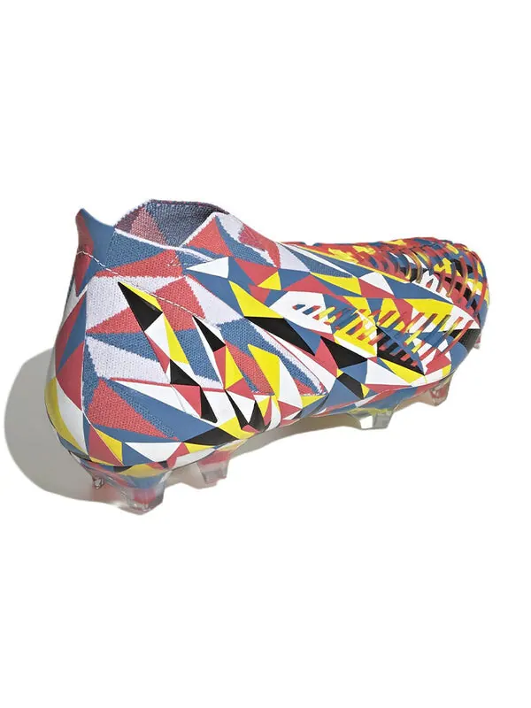 Кроссовки Predator Edge FG Adidas — изображение 4 из 4, синий/красный/желтый