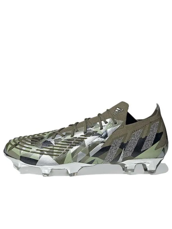 Кроссовки x swarovski predator edge.1 fg Adidas — изображение 1 из 4, зеленый/серебристый