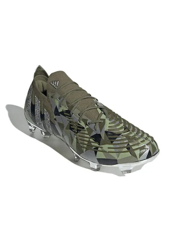Кроссовки x swarovski predator edge.1 fg Adidas — изображение 3 из 4, зеленый/серебристый