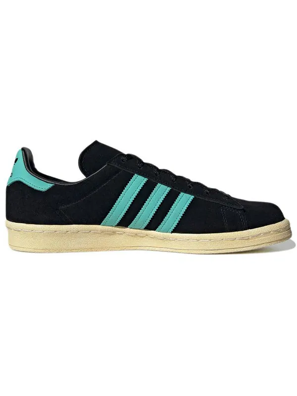 Кроссовки atmos x wind and sea campus 80s 'black blue' Adidas — изображение 2 из 4, черный/синий
