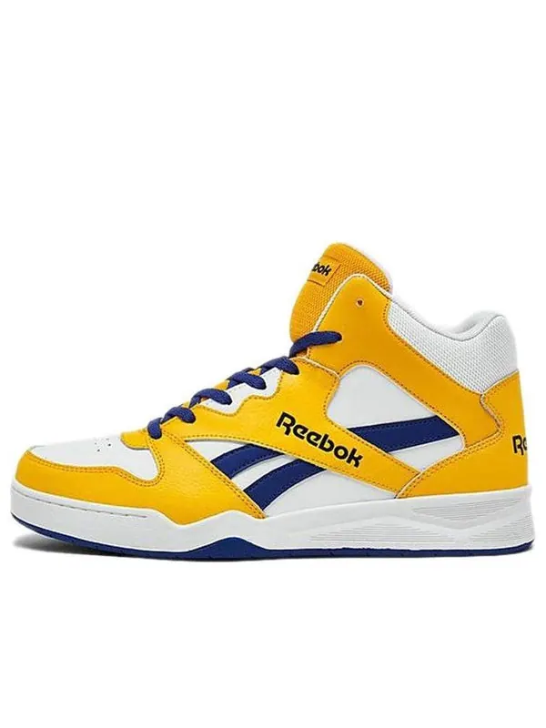 Кроссовки royal bb 4500 high 2 'white yellow' Reebok — изображение 1 из 4, желтый/синий