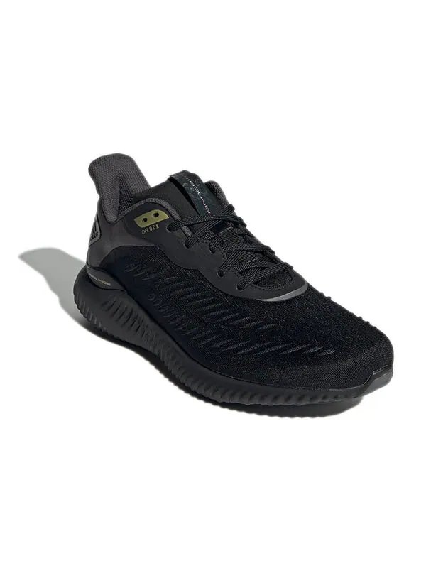 Кроссовки alphabounce 'black' Adidas — изображение 3 из 4, черный