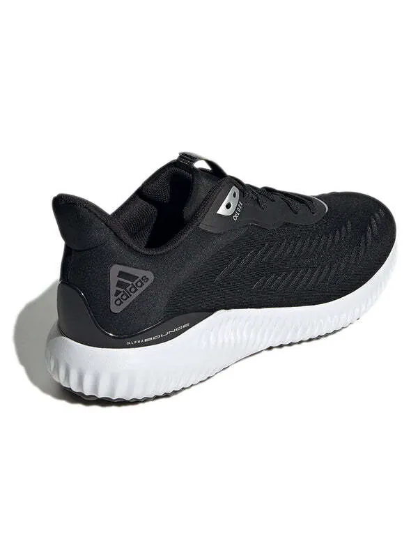 Кроссовки alphabounce Adidas — изображение 4 из 4, черный/белый