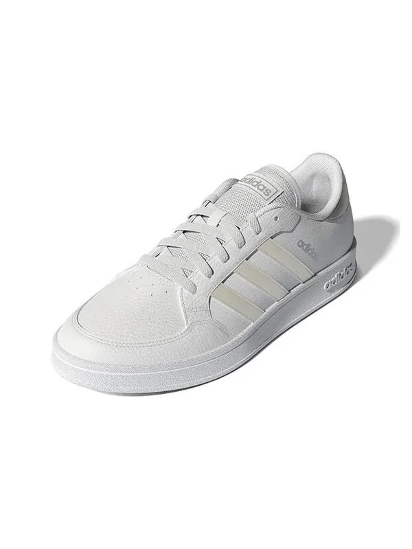 Кроссовки breaknet 'white iridescent' Adidas — изображение 2 из 4, белый/золотистый