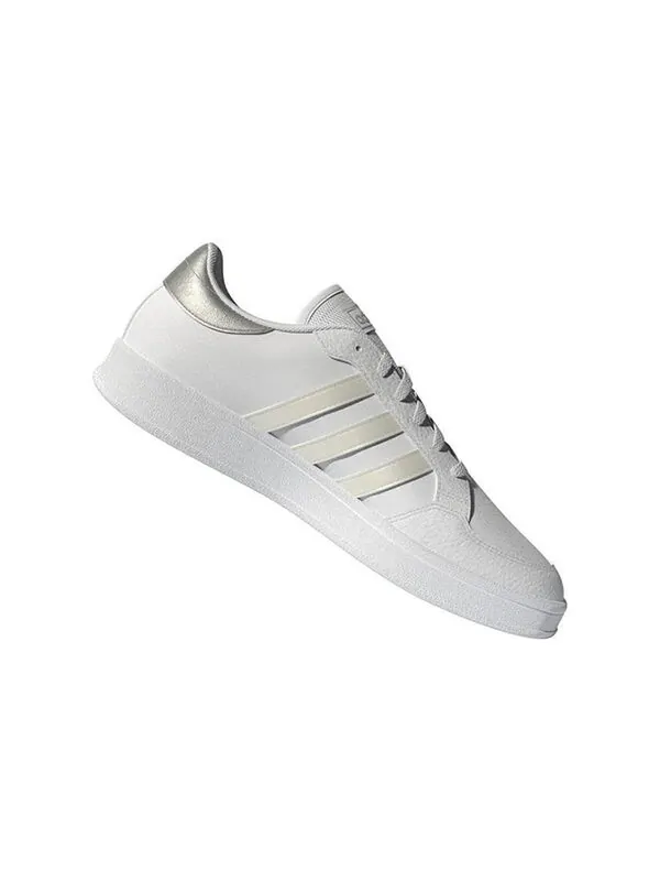 Кроссовки breaknet 'white iridescent' Adidas — изображение 3 из 4, белый/золотистый