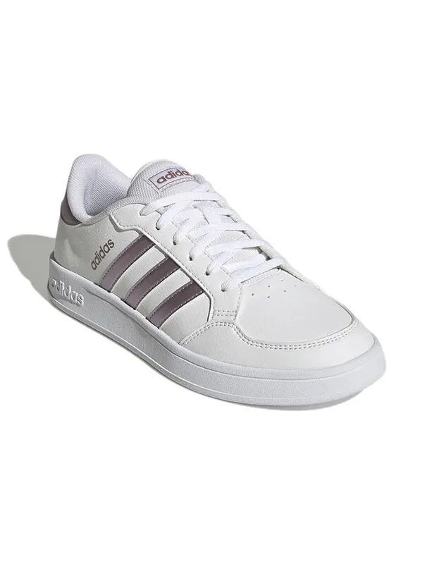 Кроссовки (WMNS) Adidas Breaknet Tennis Shoes 'White Matte Purple Metallic' — изображение 3 из 4