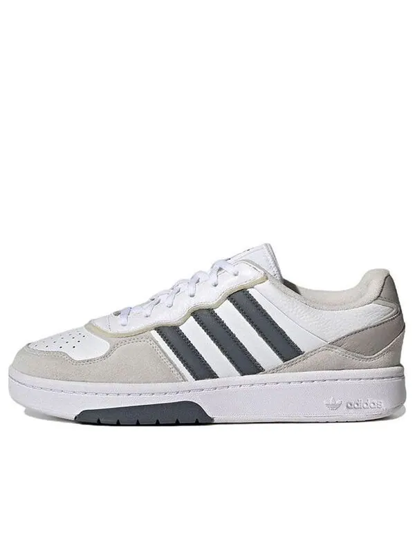 Кроссовки оригиналы courtic Adidas — изображение 1 из 4, белый/серый/черный