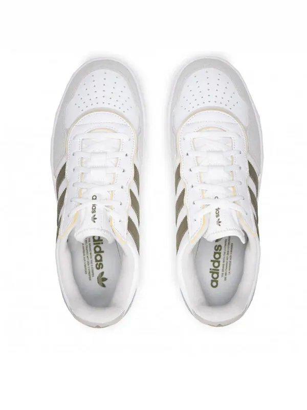 Кроссовки оригиналы суд ремонт Adidas — изображение 4 из 4, белый/оливковый/серый