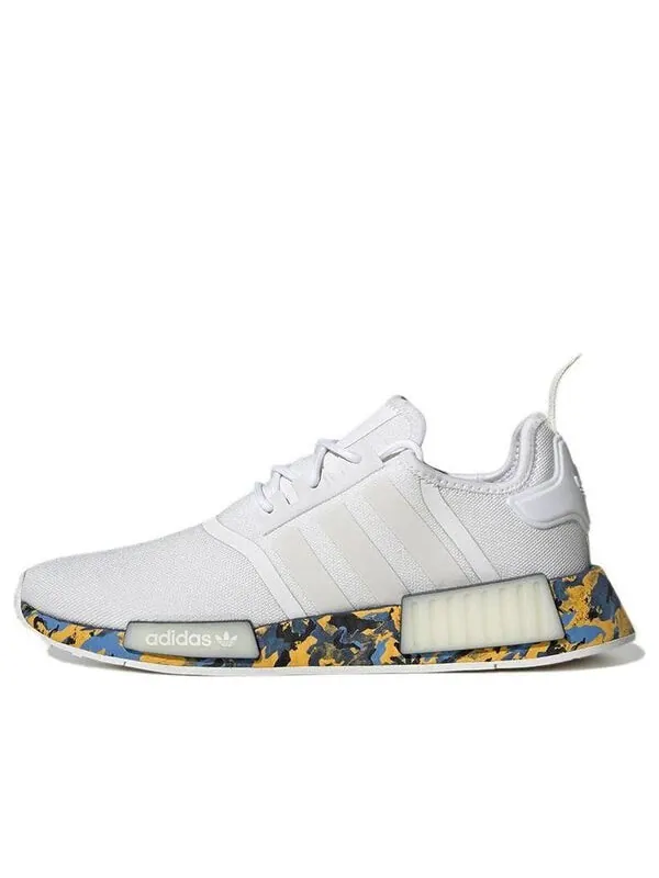 Кроссовки nmd_r1 Adidas — изображение 1 из 4, белый/белый