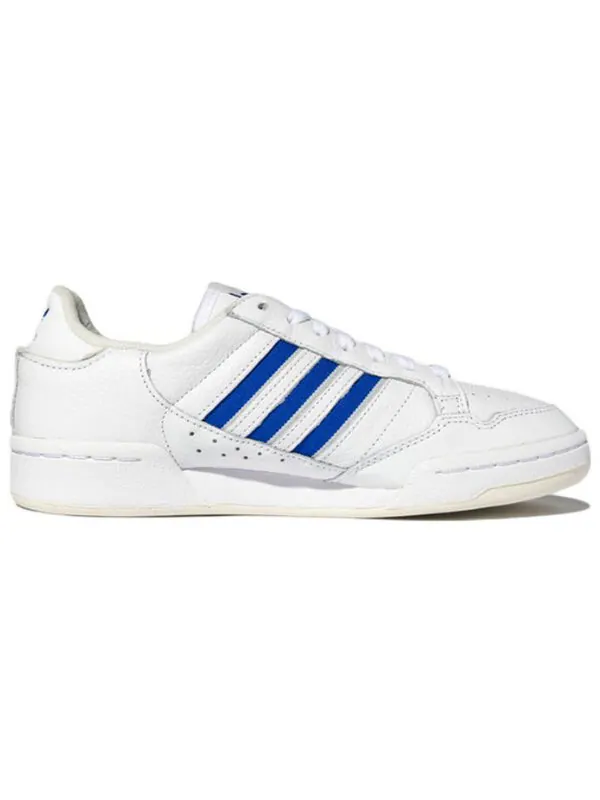Кроссовки оригинальные континентальные 80 полосок Adidas — изображение 2 из 4, белый/синий