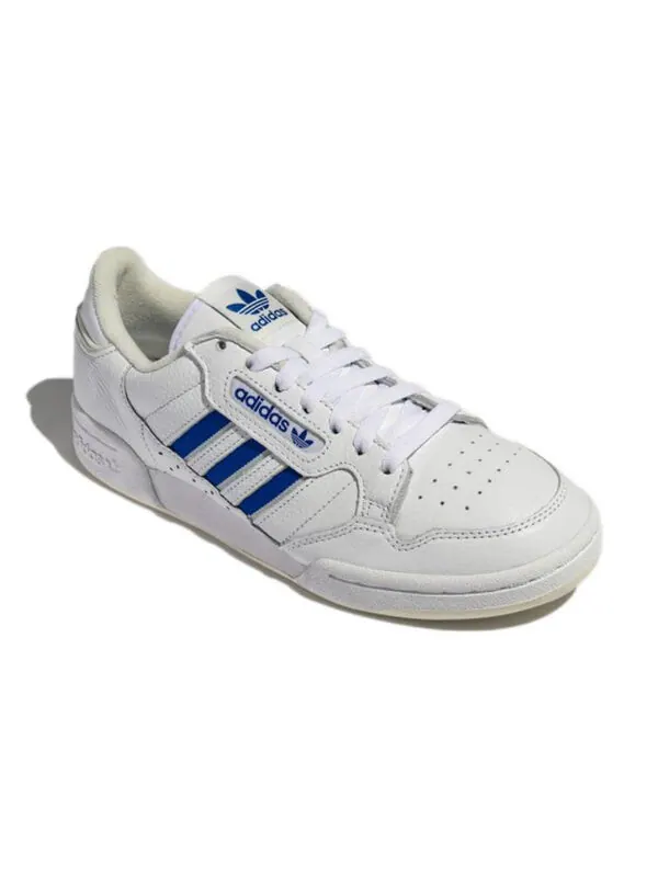 Кроссовки оригинальные континентальные 80 полосок Adidas — изображение 3 из 4, белый/синий